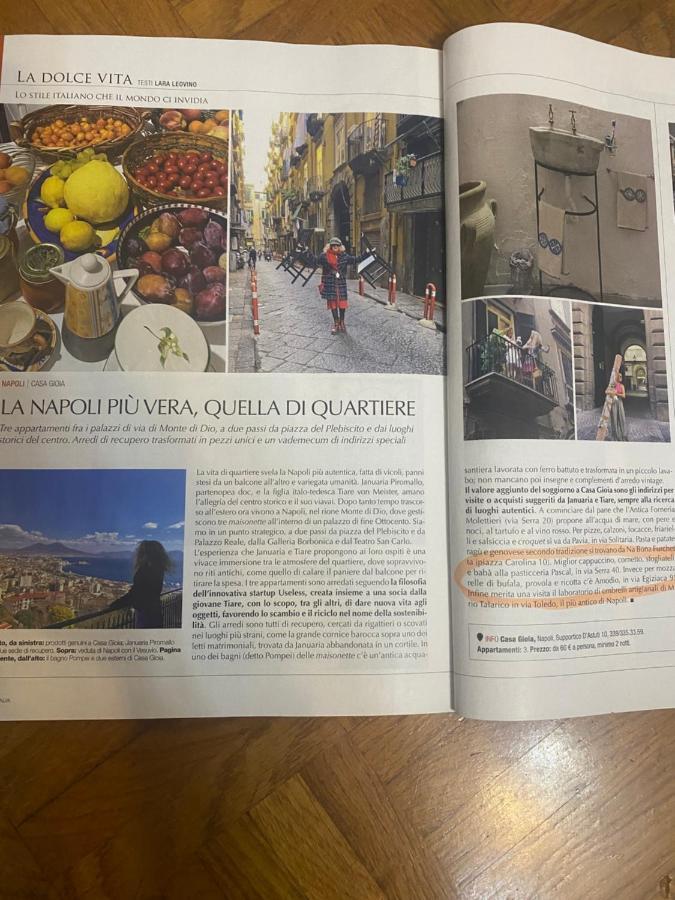 Casa Kamalei, Tra Plebiscito E Lungomare Apartment Napoli Bagian luar foto